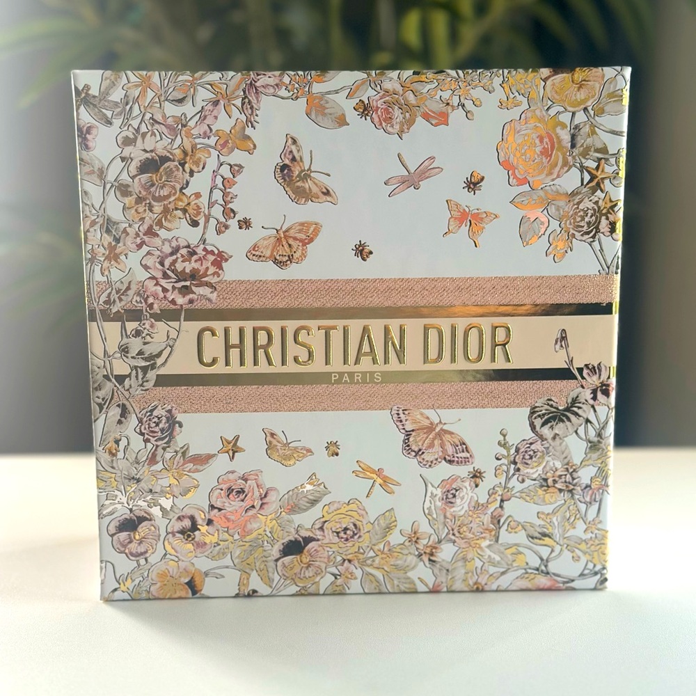 Dior Christian Dior Floral Butterfly Gift Box Empty Collectible Packaging